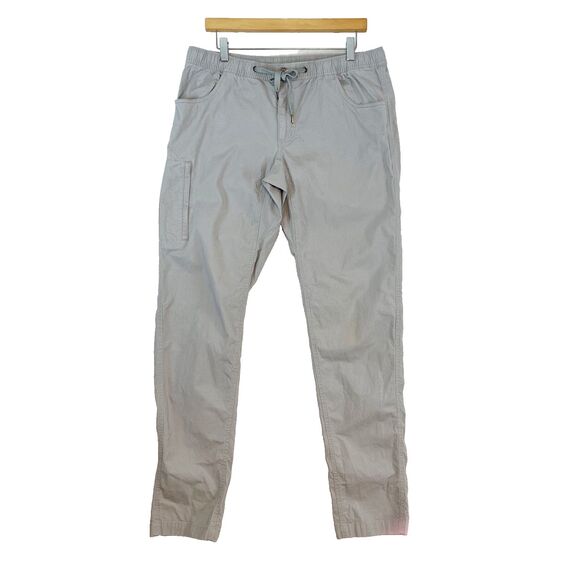 BYLT Basics Weekender Pants Mens XL Gray Drawstring Outdoors Ripstop Athletic - Picture 1 of 9